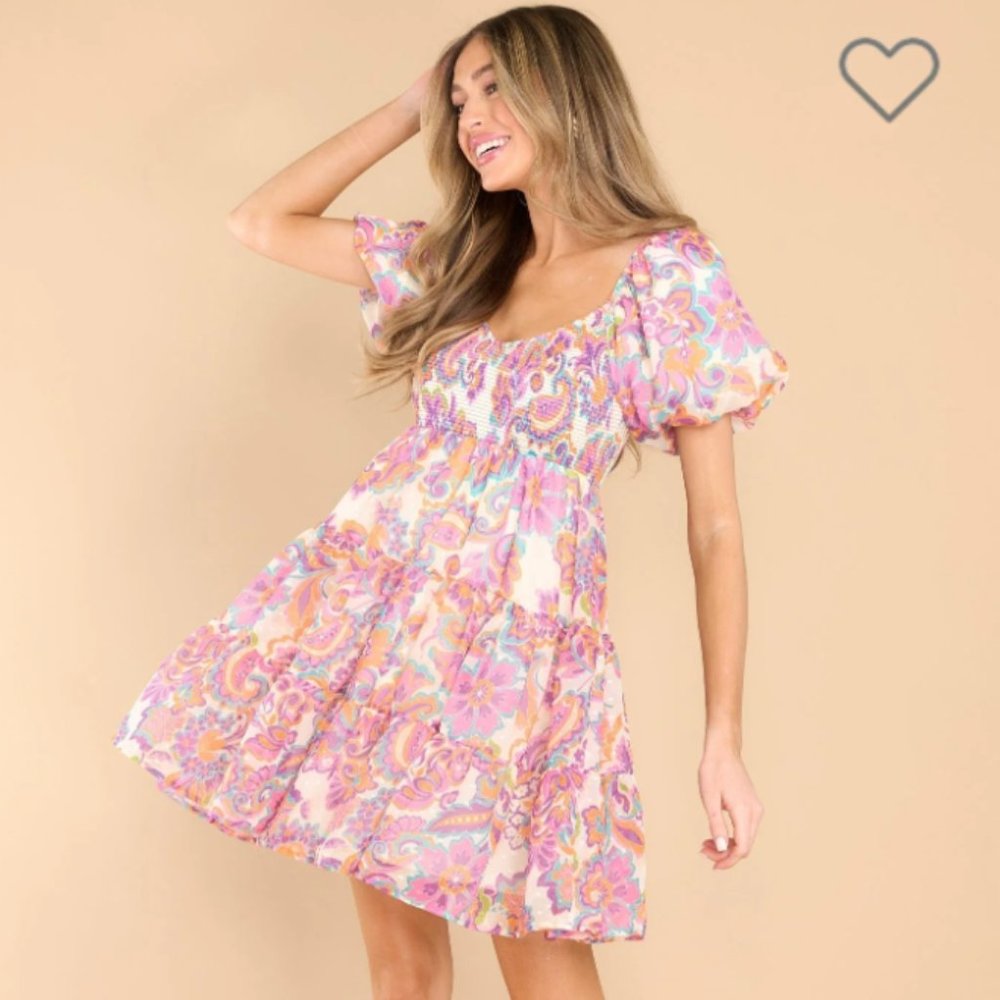 Paisley Print Dress Size Small